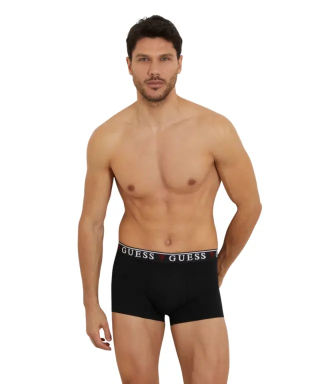 Guess - Ανδρικά Μποξεράκια 3Pack U97G01KCD31-A996 Μαύρο 2