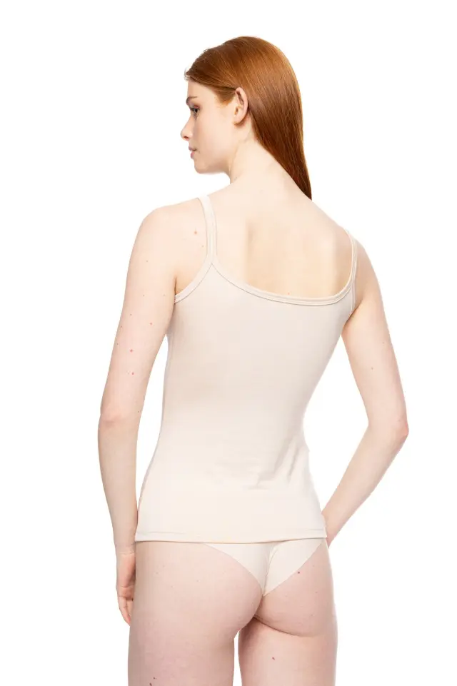 Αμάνικο τοπ με λεπτή τιράντα SPAGHETTI NOS L1000 Skin Pink Label 3