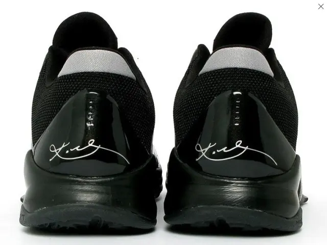 Nike Kobe 5 παπούτσια μπάσκετ Nike Air Zoom Kobe 5 Black Out Mtllc Slvr Drk Gry 386429-003 (2011) - 42 3