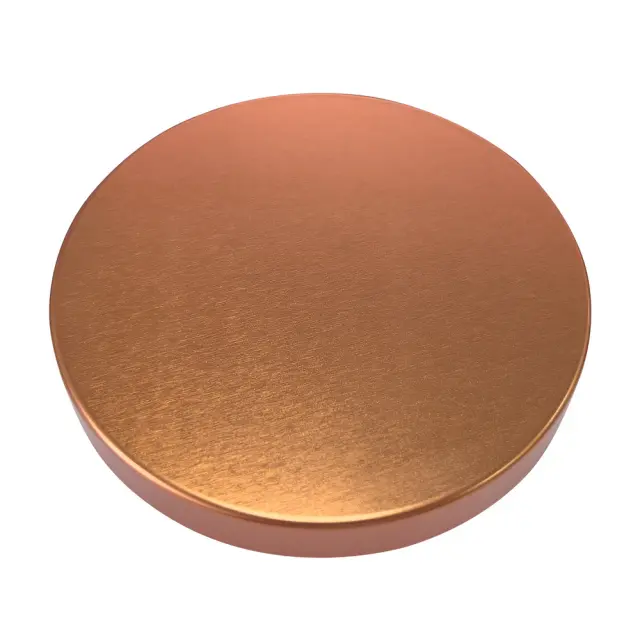 Μεταλλικό καπάκι copper, 8.2 cm για δοχεία