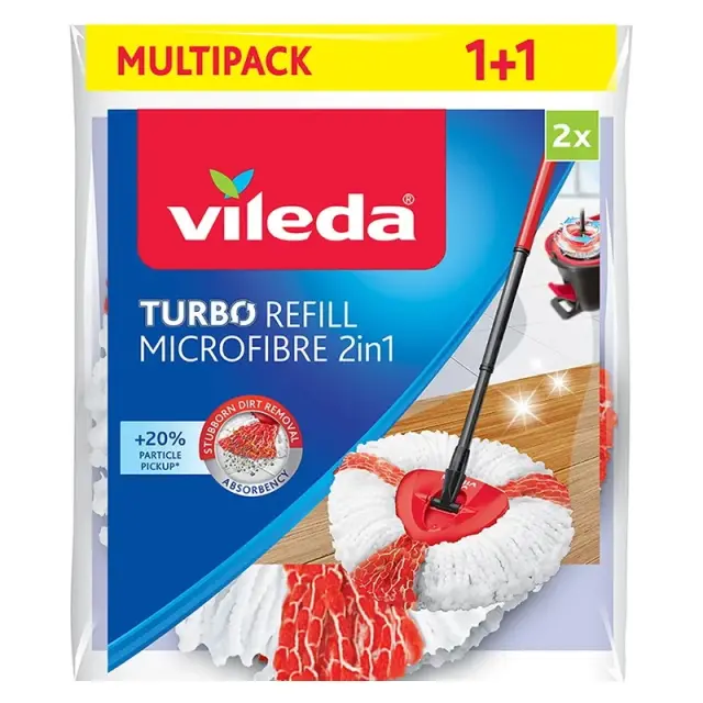Spin Mop Refill Vileda Turbo 2in1 2 pcs