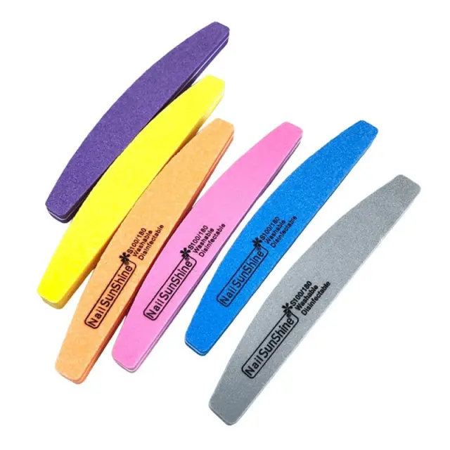 SunShine Λίμα νυχιών buffer διπλής όψης 100/180 10τμχ - Nail file buffer 10pcs 039157 2