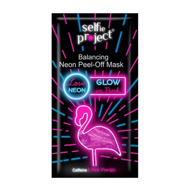 Selfie Project #GlowInPink Μάσκα Προσώπου για Ενυδάτωση / Λάμψη 10ml