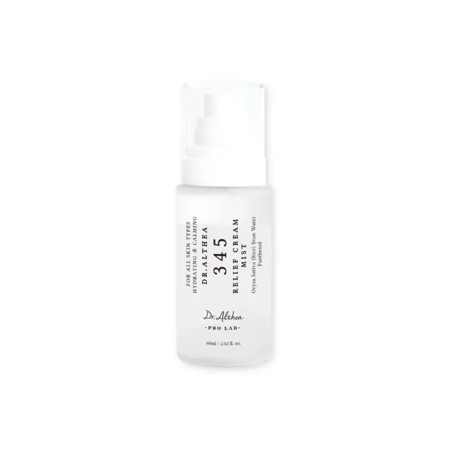 Dr. Althea 345 Relief Cream Mist με Ceramides + Πανθενόλη για Ενυδάτωση + Καταπράυνση 60ml