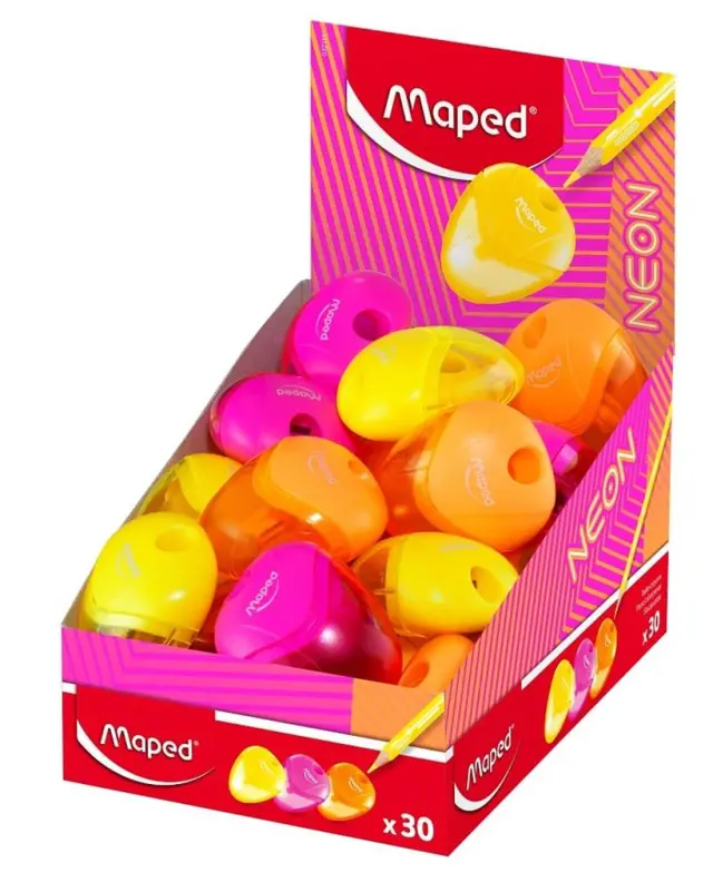 Ξύστρα Igloo Neon με 1 Τρύπα / 032111 (Maped)