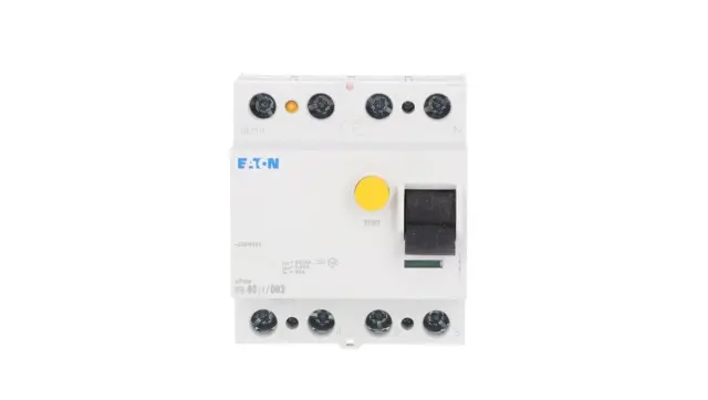 PF6-40/4/003 Residual current circuit breaker (RCCB), 40A, 4 p, 30mA, type AC