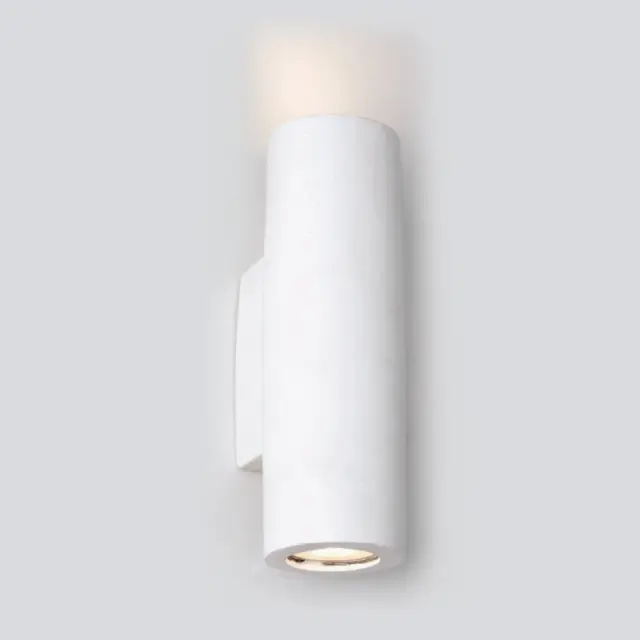 InLight Επιτοίχιο φωτιστικό λευκό από γύψο 2XGU10 D:25cm (43404) 2