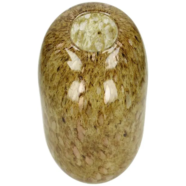 Βάζο Καφέ Γυαλί 19x19x20.5cm 2