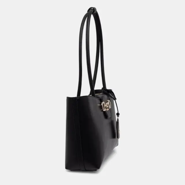 Guess - Γυναικεία Τσάντα Janie Shoulder Bag HWVG991023-BLA Μαύρο 2