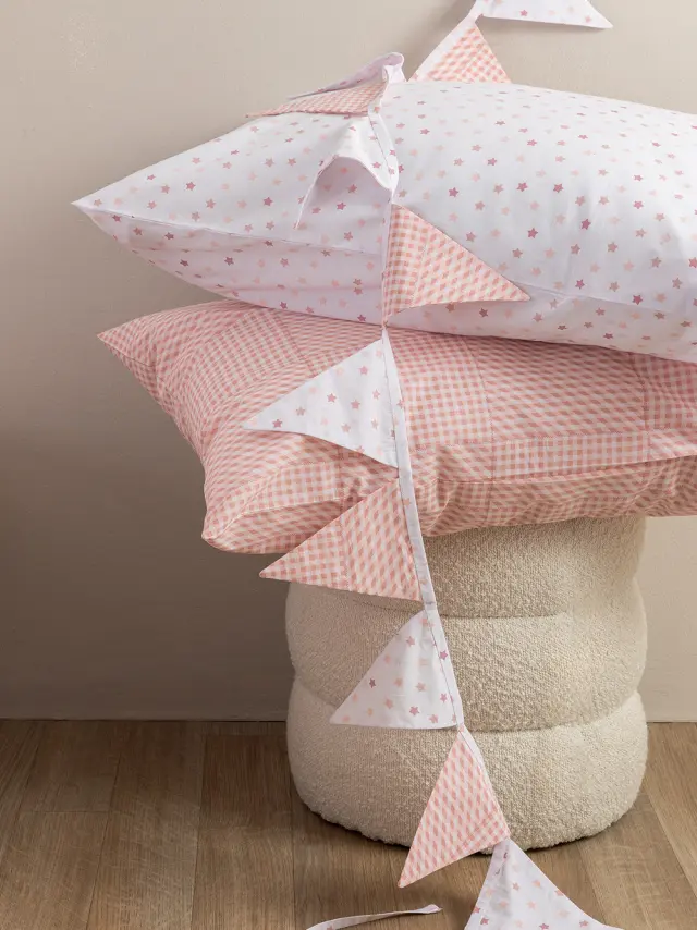 Μαξιλαροθήκες Bon-Bon BB101 Rose 52x72cm Palamaiki 9-040003-018