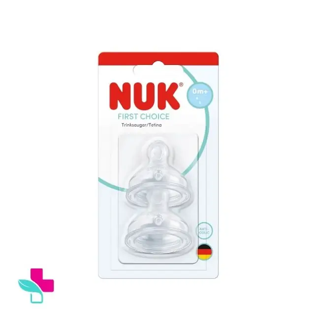NUK First Choice Θηλή Σιλικόνης 0m+ Anti-Colic 10124039
