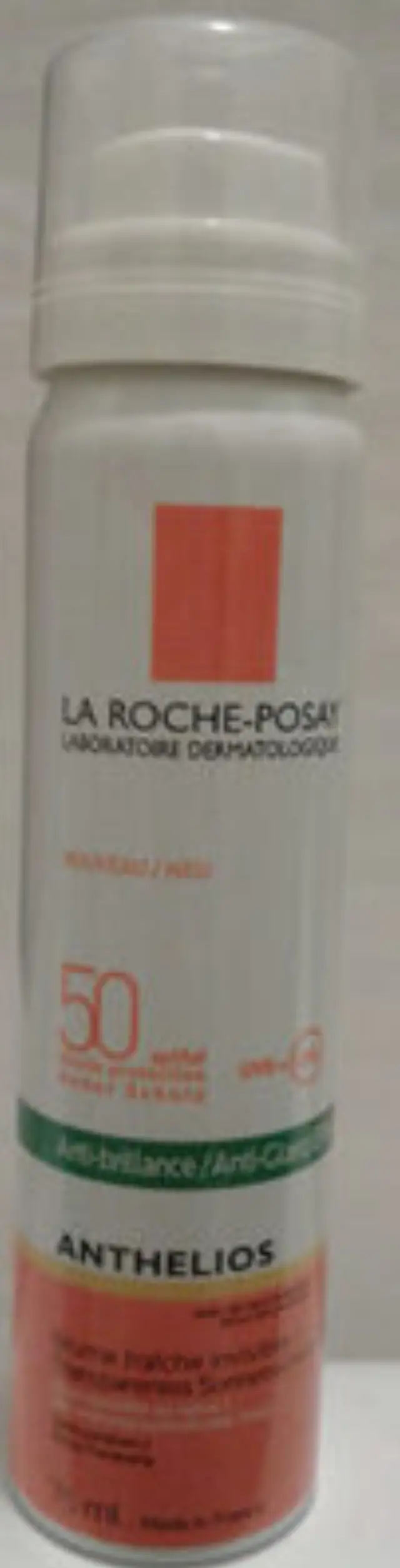 La Roche Posay Anthelios Anti Brillance Ultra Mist Αδιάβροχη Αντηλιακή Λοσιόν Προσώπου SPF50 σε Spray 75ml
