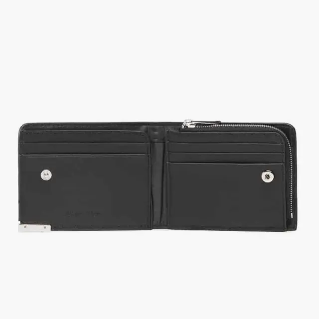 Calvin Klein - Ανδρικό Δερμάτινο Πορτοφόλι Modern Plaque Bifold Half Z/A K50K509974-BAX Μαύρο 3