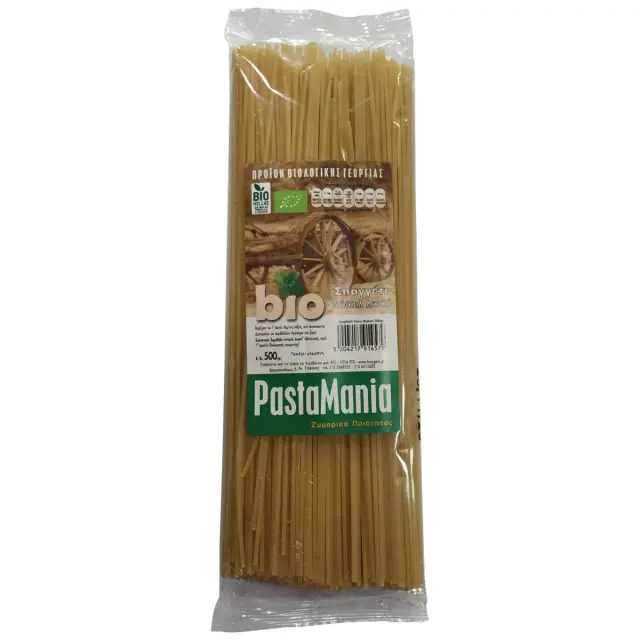 Σπαγγέτι Ντίνκελ λευκό, Pastamania, Bio, 500γρ
