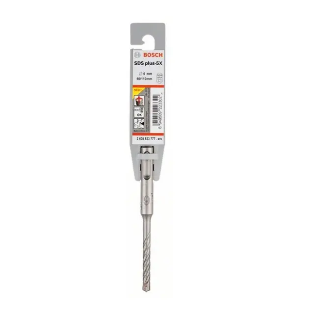 Τρυπάνι Πιστολέτου SDS PLUS-5X BOSCH 6x50x110mm