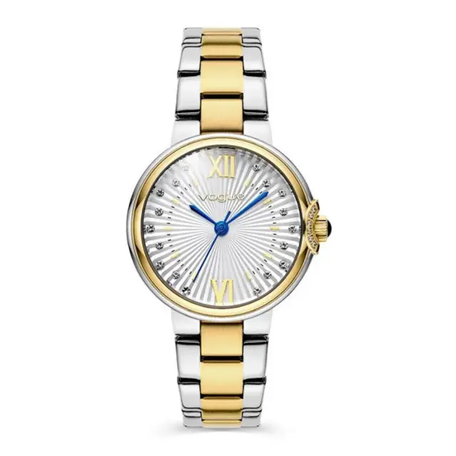 Vogue Carmen mini Women's Watch Two Tone Stainless Steel Bracelet 2020616061