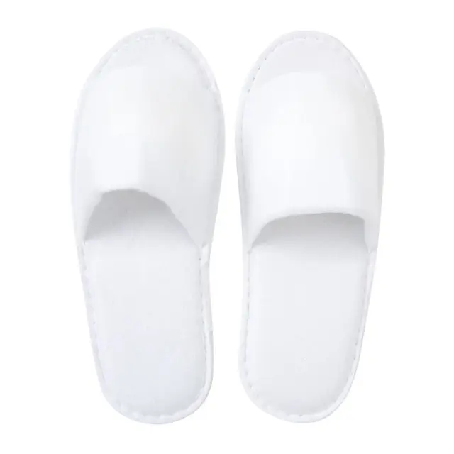 ACCESORIES Λευκή Παντόφλα Nap-Cloth, Open-Toe.