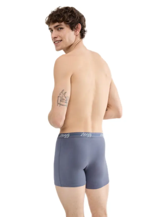 Sloggi Men Start Short C2P box ανδρικό κοντό σλιπ σετ 2τμχ 10206948-1 2