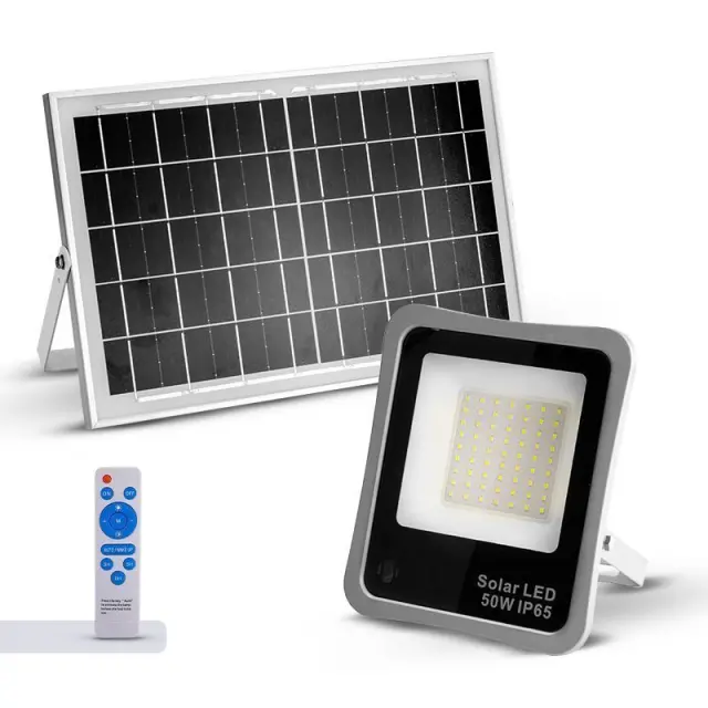 BORMANN BLF2150 - BORMANN BLF2150 Προβολέας Ηλιακός Led 50W, Αδιάβροχος, Φωτοβολταϊκό Πάνελ, Αισθητήρα Φωτος (049197) 2