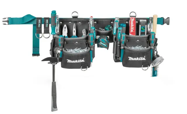 Makita E-15229 – Ζώνη Εργασίας με 3 Θήκες 2