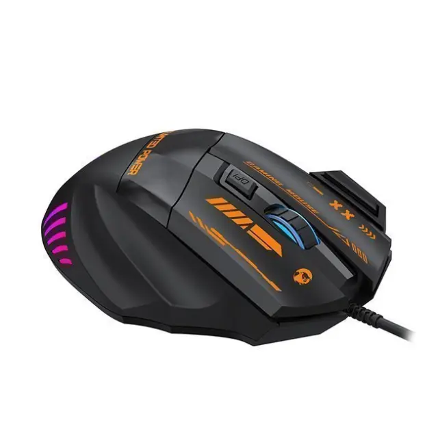 Wozinsky Gaming Mouse WMGK-1179W Wired Optical 7200DPI with Backlight Black 2