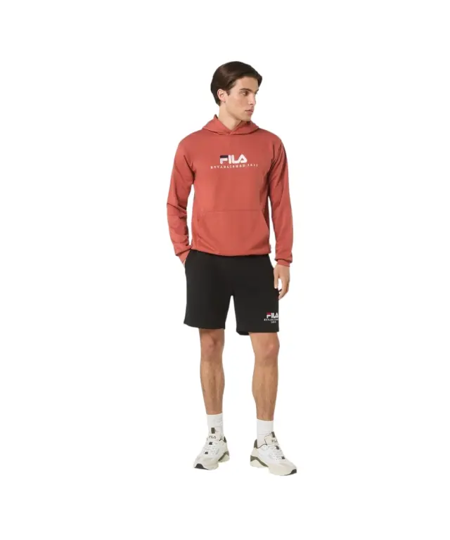Fila - Ανδρικό Αθλητικό Σορτς Lusciano FAU0230-80010 Μαύρο 3