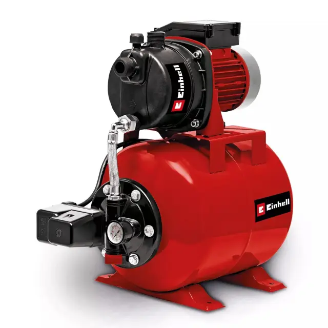 Einhell 4173190 - Μονοφασικό Πιεστικό Συγκρότημα Νερού με Δοχείο 20 Λίτρων 650W GC-WW 6538