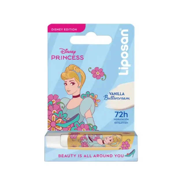 Liposan Beauty Is All Around you Lip Balm Vanilla ButterCream Ενυδατικό Χειλιών με Άρωμα Βανίλια, 4.8gr