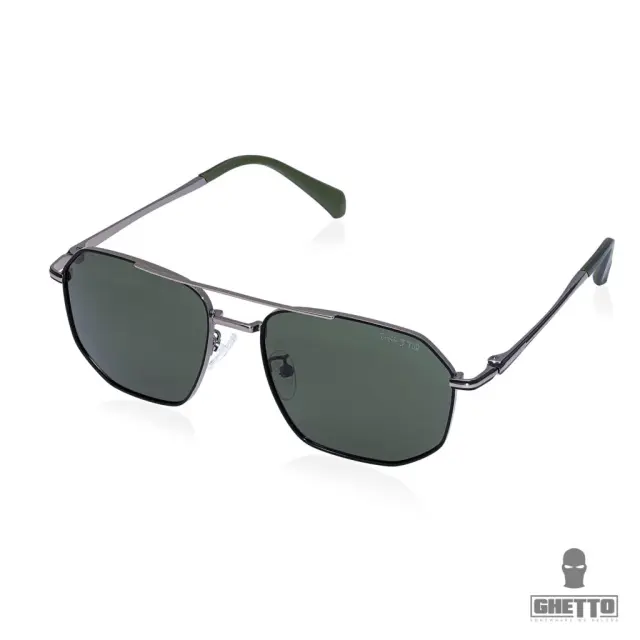 Ghetto Luxury Vintage Men’s Sunglasses Gold Frame Green