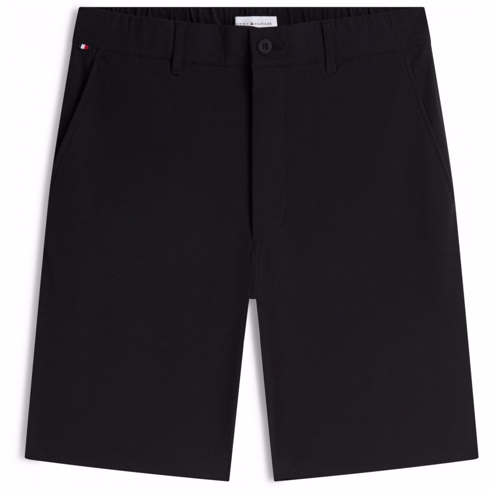 Tommy Hilfiger Ανδρική Βερμούδα Chino Μαύρη Tommy Hilfiger Μαύρο 2
