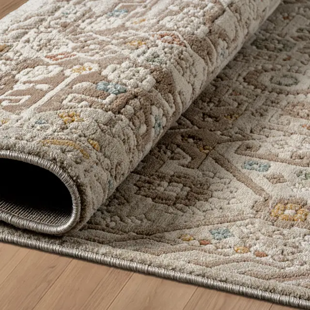 Beauty Home Χαλί Mirage Art 9844 Κρεμ,Μόκα 160x230 3
