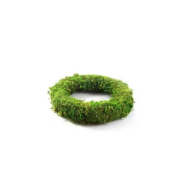 Στεφάνι φυσικό Flat moss 17cm