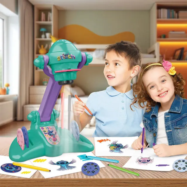 AS Προτζεκτορας Ζωγραφικής Disney Stitch Για 3+ Χρονών 3