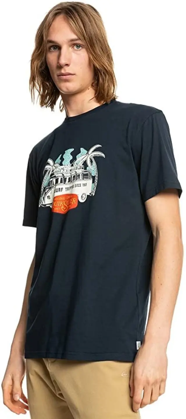 QUIKSILVER MAGIC VAN SS ΑΝΔΡΙΚΗ ΜΠΛΟΥΖΑ - BYJ0 BLUE