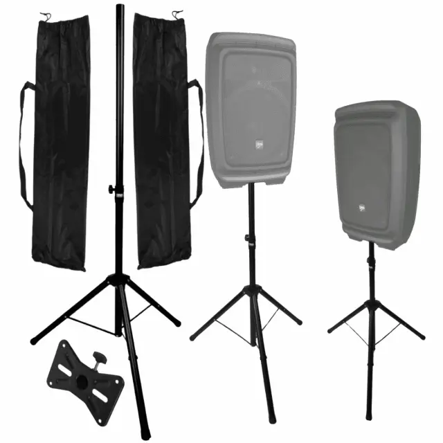DNA BOX2 SET BAG speaker stand tripod iron black loudspeaker base safety pin bag set 2 pcs 2