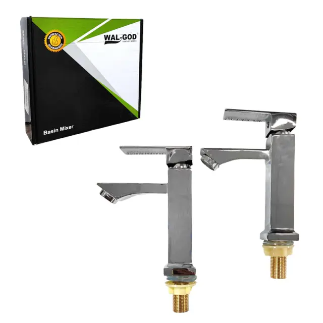 Wal-God Βρύση Νεροχύτη/ Μπαταρία Νιπτήρα 2τμχ - Water Tap Sanitary Wares 2pcs 102003