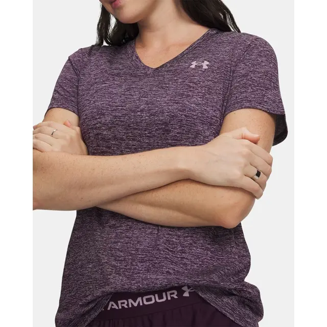 Under Armour Tech Twist T-Shirt (1384227-526) - Μώβ 2