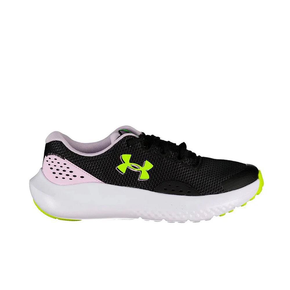 Under Armour GGS Surge 4 (GS) (3027108-001) - Μαύρο-Ροζ
