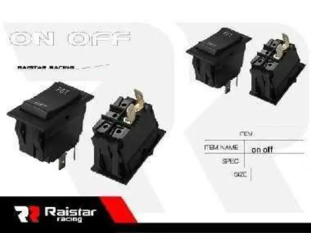 Διακόπτης οχημάτων On/Off - R-F13213-22-1U - 180953 2