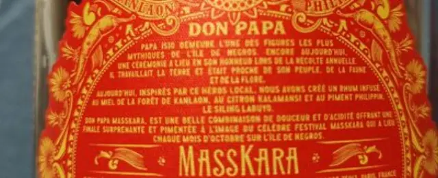 DON PAPA MASSKARA RUM 700ml 2