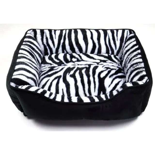 Κρεβάτι Τετράγωνο Με Animal Print Κατοικιδίου - 52x40cm