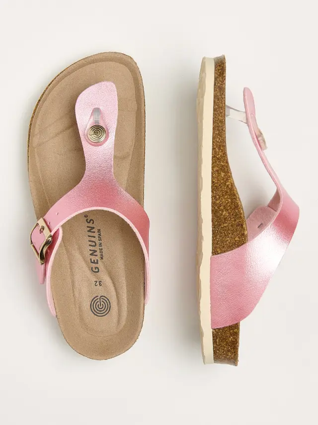 Genuins Πέδιλα Παιδικό HT Ροζ GEN/ROSAS KIDS ROSE 3