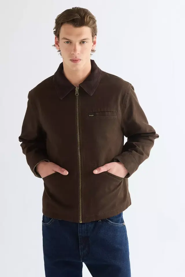 Wrangler Ανδρικό UTILITY Μπουφάν Διπλής Όψεως 112386964 - Chocolate Torte - XL