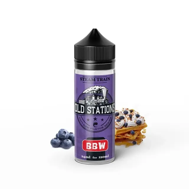 Old Stations BBW 24ml (120ml) - Steam Train Flavorshots