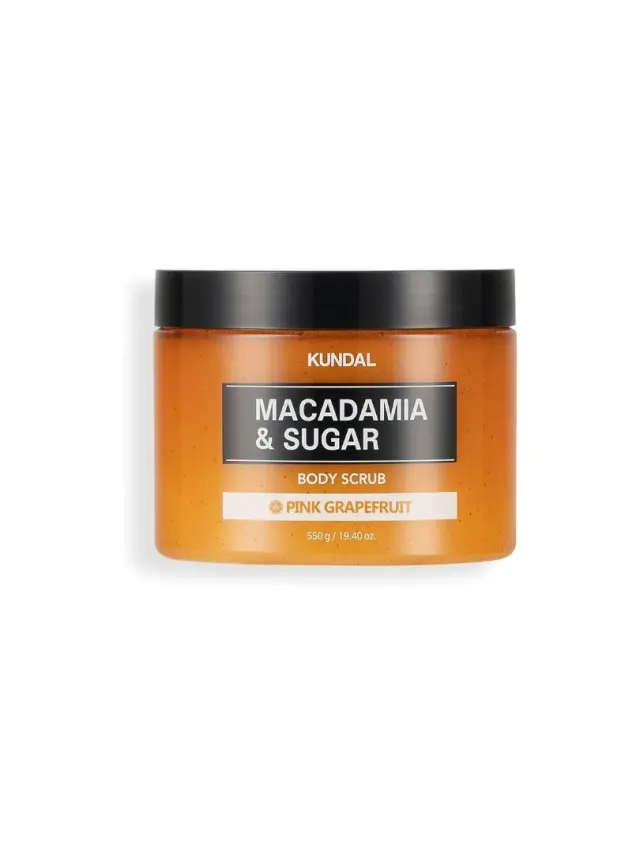 Kundal Macadamia & Sugar Body Scrub Pink Grapefruit- Απολέπιση σώματος με ζάχαρη