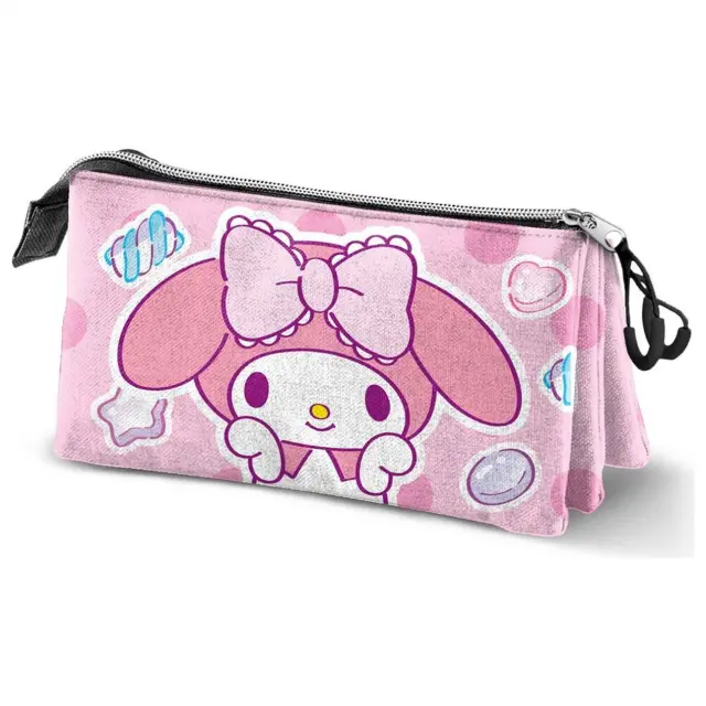 Κασετίνα τριπλή MY MELODY - Sweets - Triple Pencil Case 09500