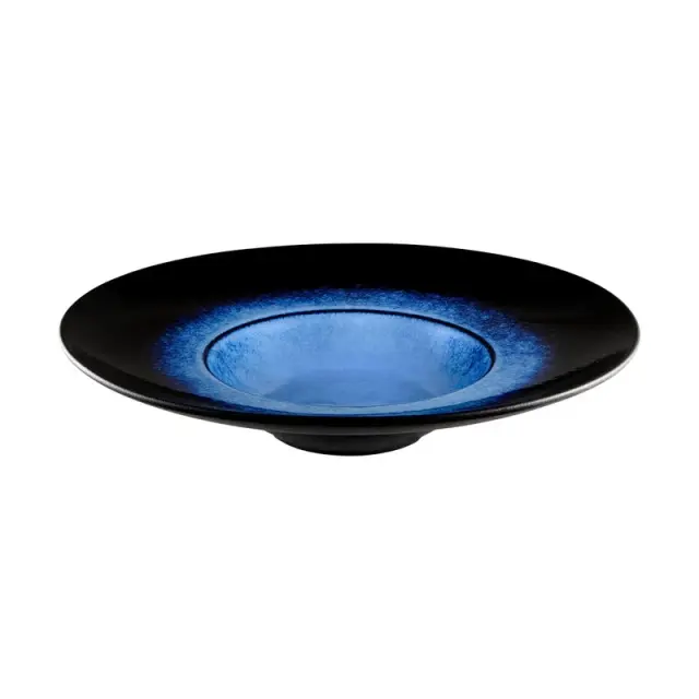 Maxwell & Williams Πιάτο 28cm Ριζότο Μπλε Midnight Caviar Πορσελάνης