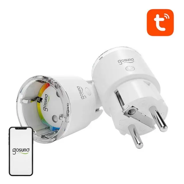 Gosund EP2 WiFi, 2 ( ) 10A Tuya