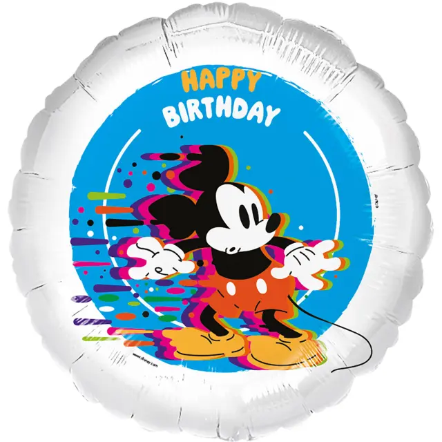 Μπαλόνι Foil 17 Mickey Mouse Happy Birthday