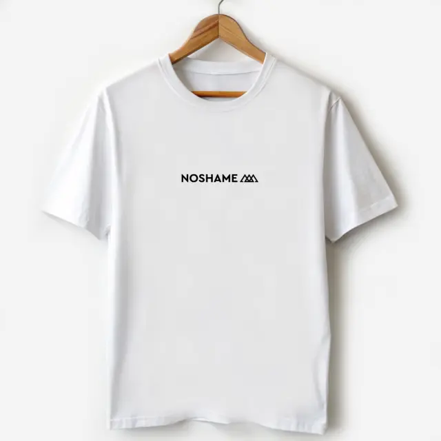 T-shirt Noshame® Λευκό με τύπωμα - 112521 - XXL 2